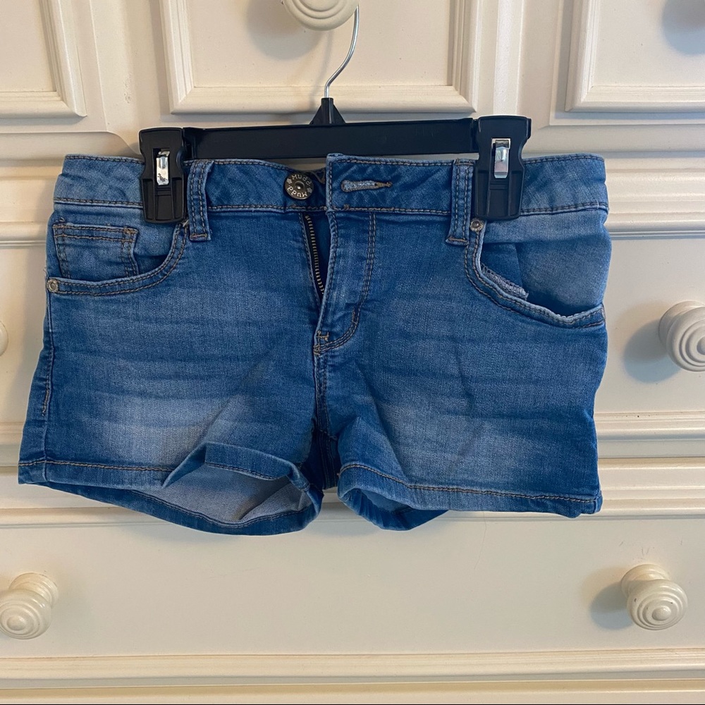 Blue Denim Jean Shorts